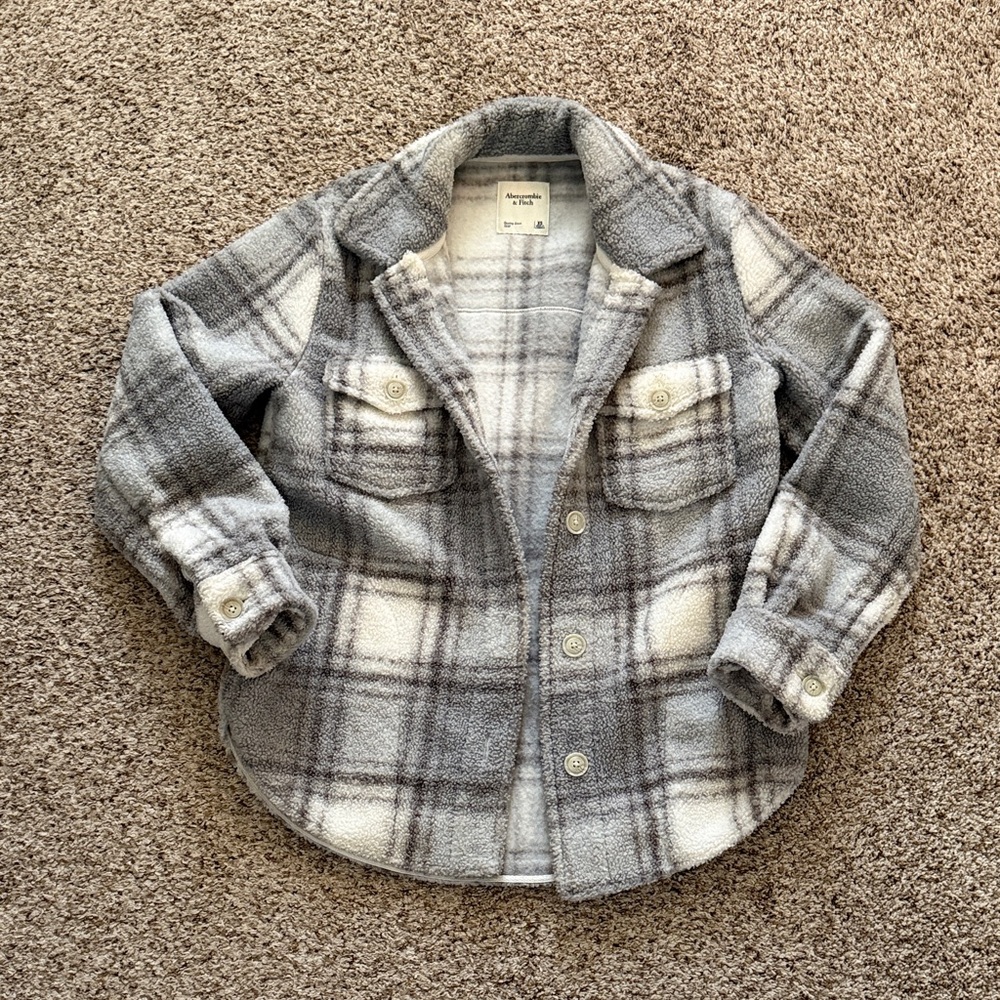Abercrombie Flannel Coat